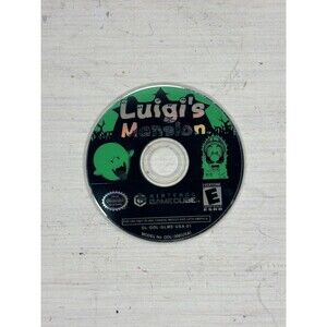 Nintendo Luigi's Mansion Game Disc - Black and Green